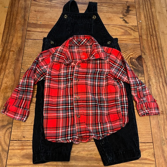 Carter’s 2pc Overall Set - Picture 1 of 14
